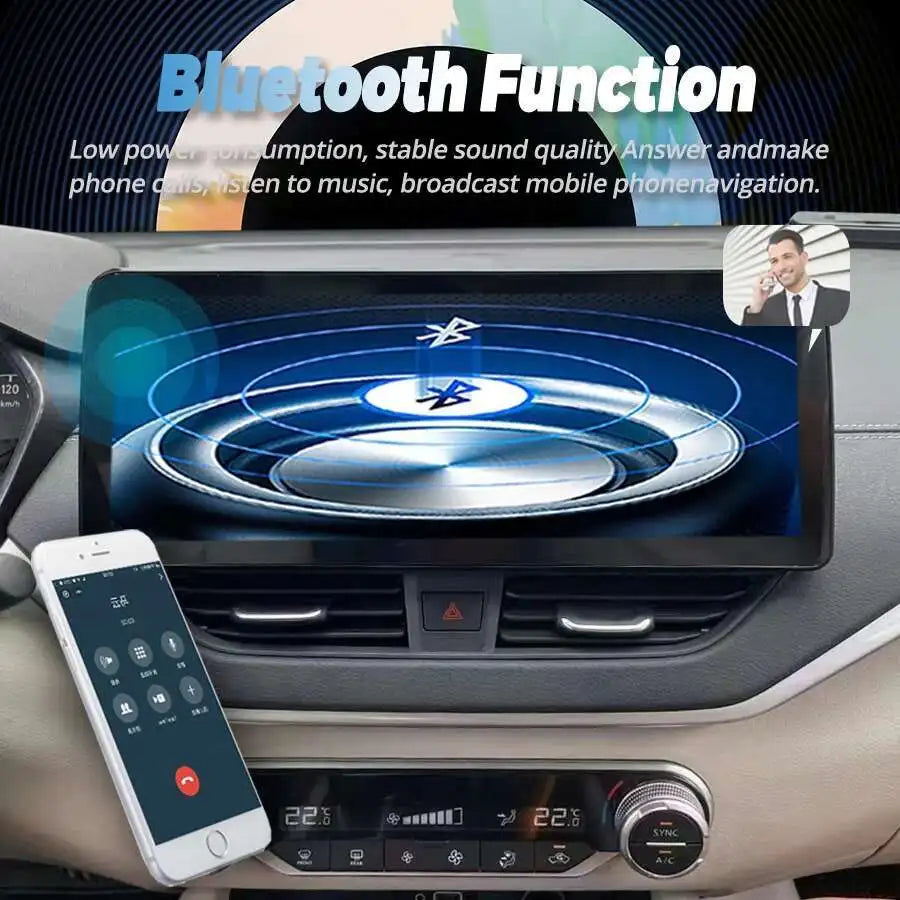 Carplay for Nissan Teana Altima 5 L33 2013-2020 256G Android 13 Car Radio Multimedia Video