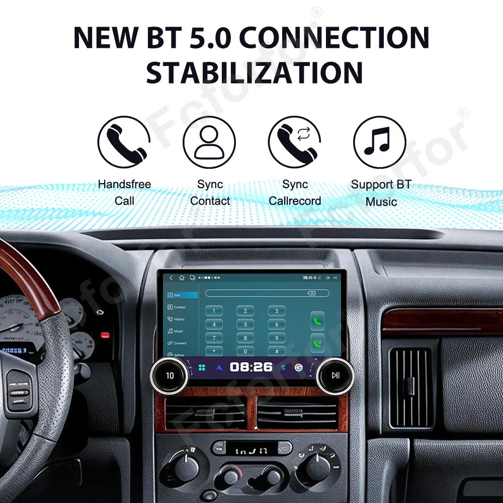 Premium Large HD Touch Screen Android 15 11.5 Inch Wireless CarPlay GPS Navi Head Unit For