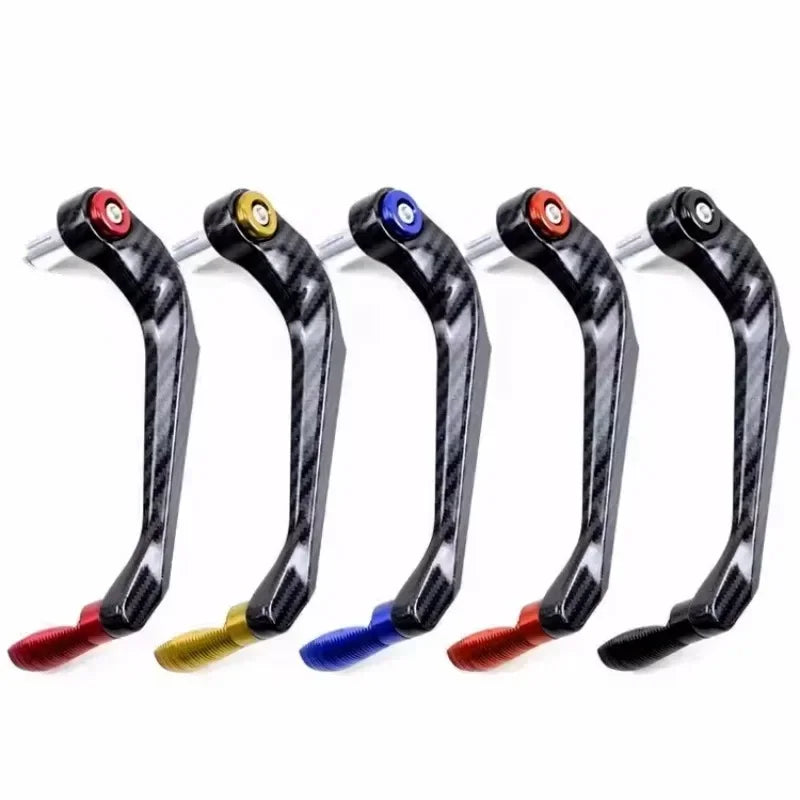 2PCS CNC Motorcycle Brake Clutch Levers Guard Protector Modification Anti-Fall Horn Brakes Hand  - Automotive LED Light