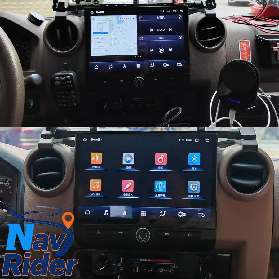 Android Navigation 11.5inch For Toyota Land Cruiser LC70 LC76 LC79 2007-2024 Carplay Head  | AUTOKITSHOP