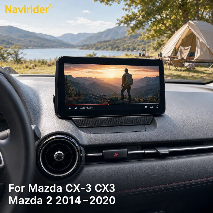 T For Mazda CX-3 CX3 Mazda 2 2014-2020 10.25Inch Android 15 Wireless CarPlay GPS Navi 4G W | AUTOKITSHOP