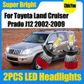 150W High Power Canbus Car LED Headlight 30000LM Car Turbo Light 6000K White For Toyota La