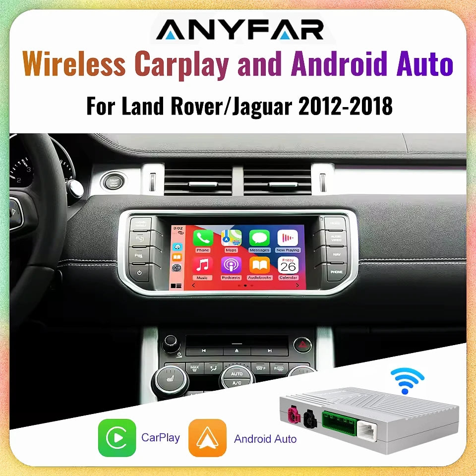 Android Auto Wireless Carplay For Land Rover/Jaguar/Range Rover/Evoque/Discovery 2012-2018 | AUTOKITSHOP