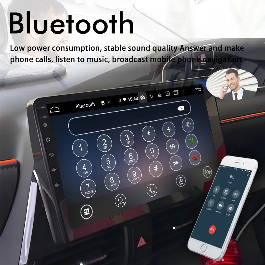 For Toyota Sienta Hybrid Multimedia Video Player Navigation Head Unit RHD Car Stereo Big S