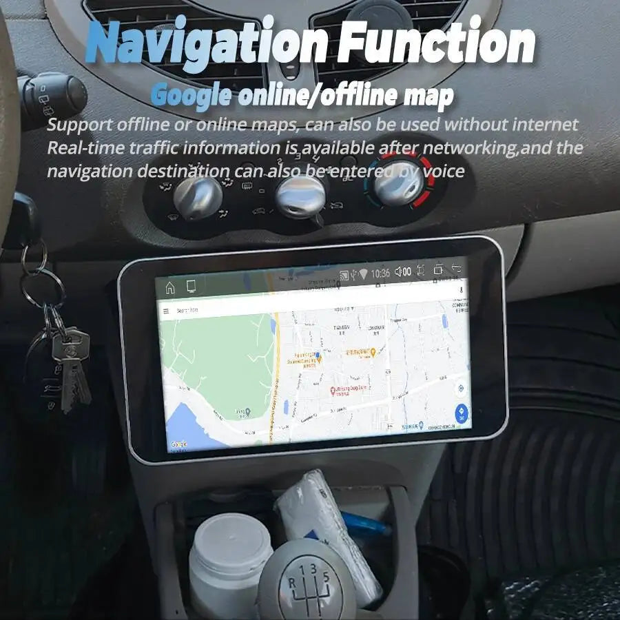 7'' Android 15 Screen Car Multimedia Player Stereo Navigation Stereo Carplay Head Unit Aut
