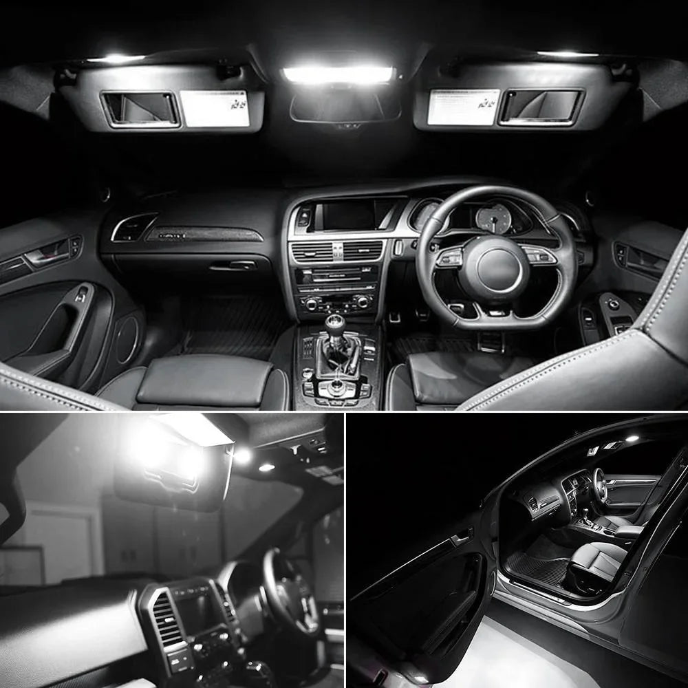 LED Interior Light Kit for Audi A8 S8 D2 D3 1997-2004 - Canbus Dome Map Door Trunk Bulbs | AUTOKITSHOP