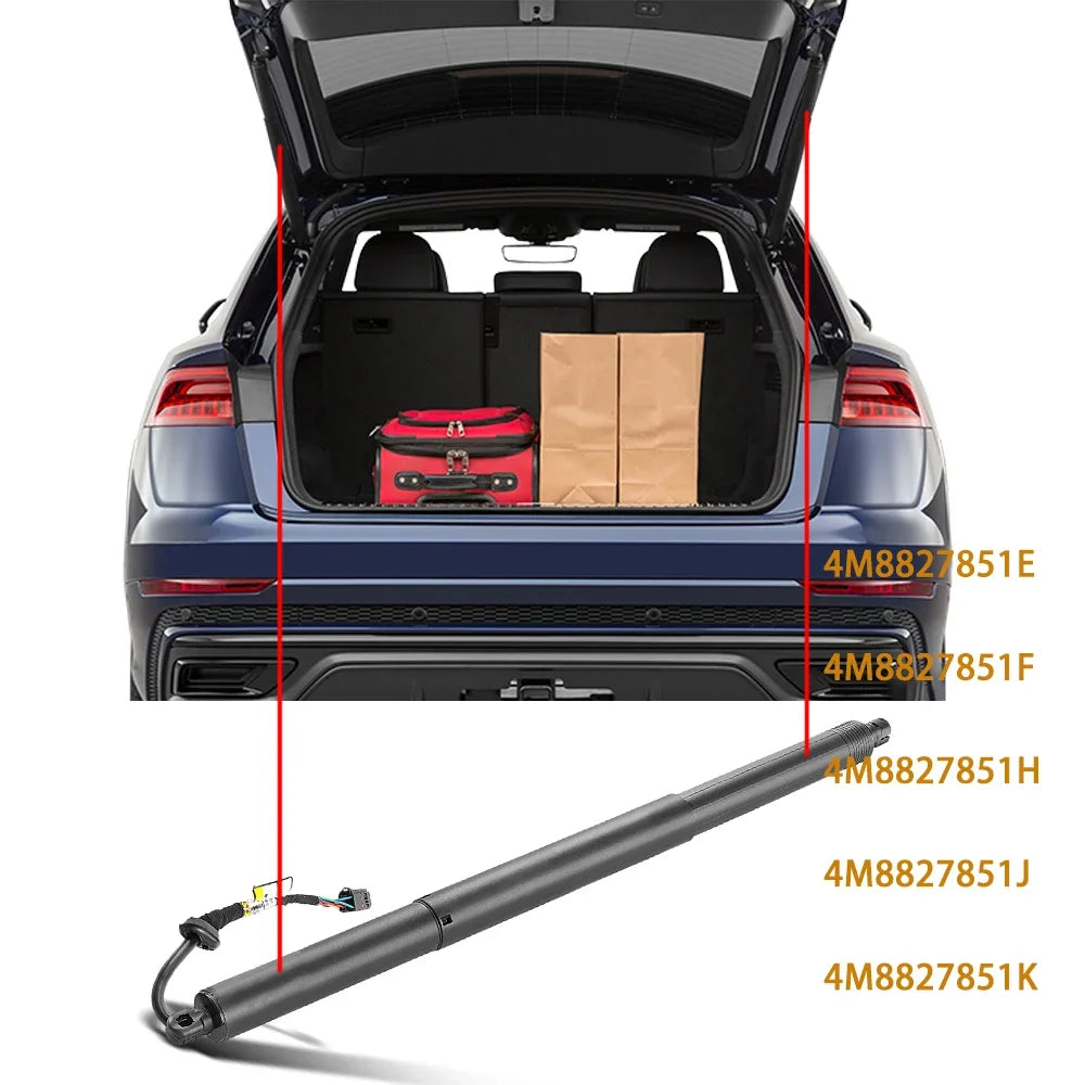Tailgate Support Rod For 2019-2023 4M Audi RS S Q8 Rear Tailgate Strut Electric Support St | AUTOKITSHOP