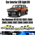 LED Interior Light Kit for Hummer H1 H2 H3 1992- 2005 - Canbus Dome Map Door Trunk Bulbs | AUTOKITSHOP