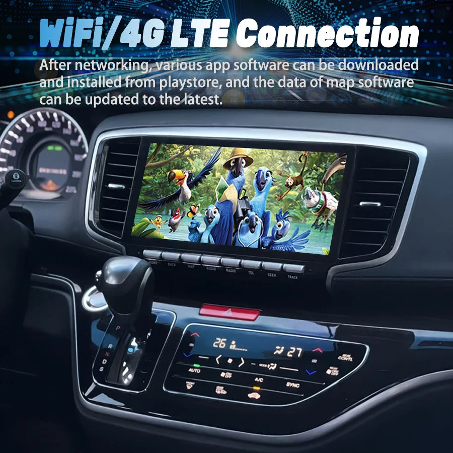 Auto Carplay BT Navigation Stereo 10.3inch Car Radio For Honda odyssy 2015-2021 Android 13