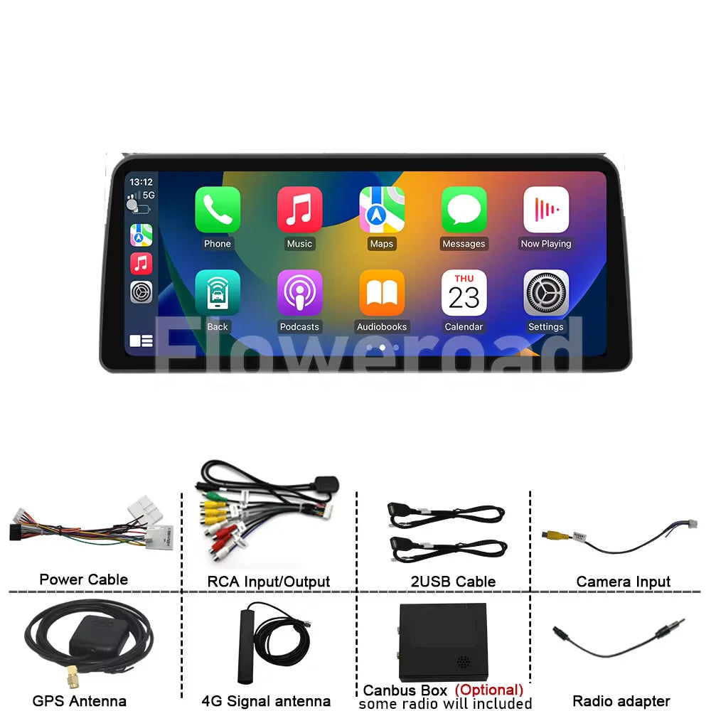 12.3 Inch 2400*900 For AUDI Q3 2013-2018 Android 15 Car Radio Car Multimedia Player GPS WI | AUTOKITSHOP