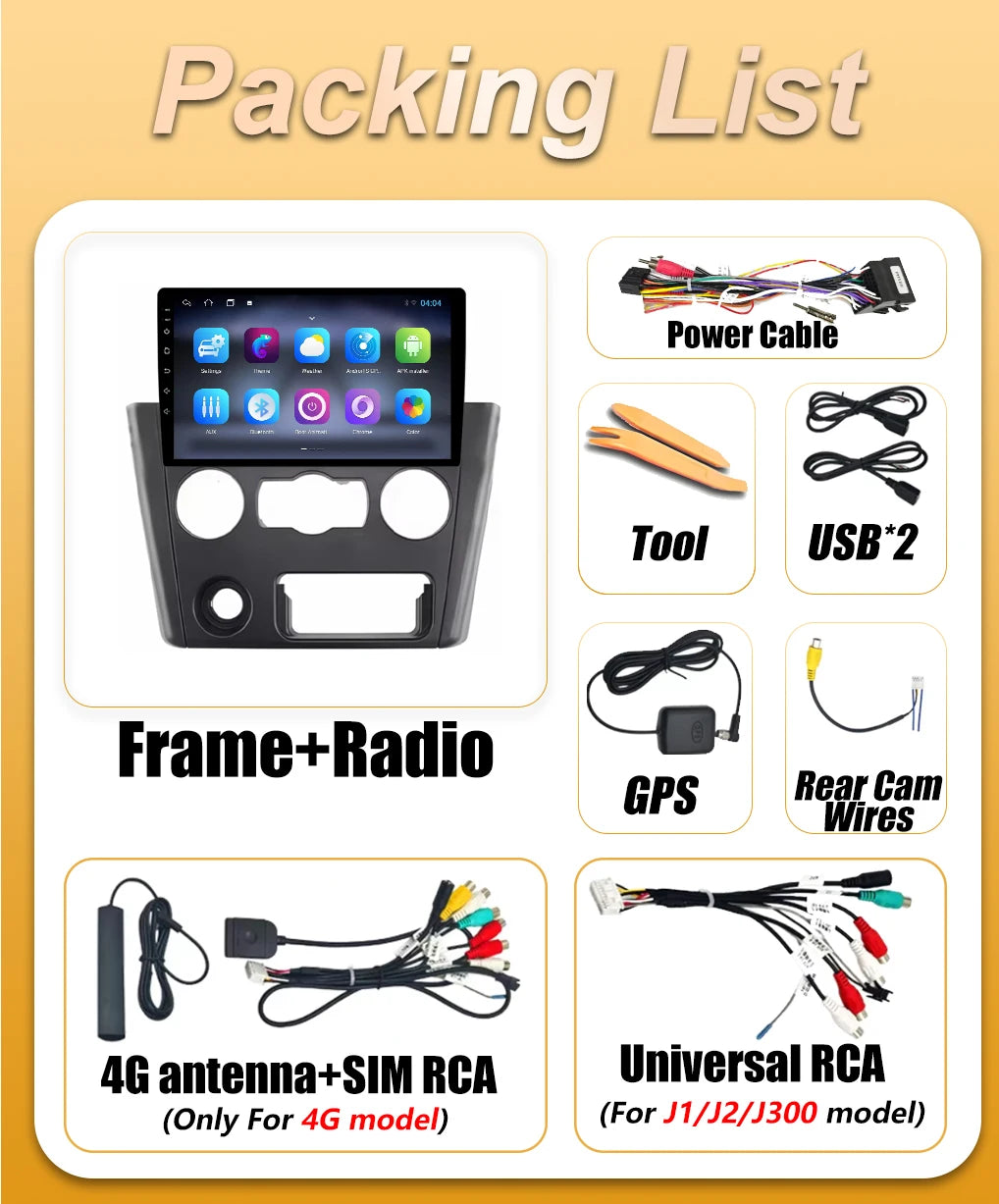 Android 16 Carplay For Mitsubishi Lancer IX 2008 2009 2010 -2015 Car Radio 5G Wifi Multime | AUTOKITSHOP