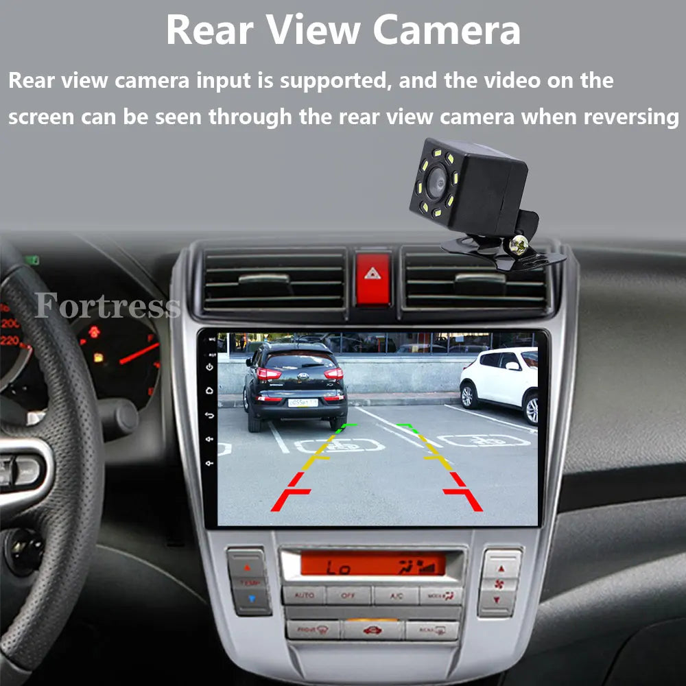 Car Radio Android 16 Carplay Multimedia Player For Honda City 2008 2009 2010 2011 2012 201