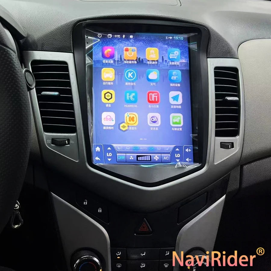 10.4inch Vertical Screen Car Radio Android 15 CarPlay Multimedia Video Player For Chevrole