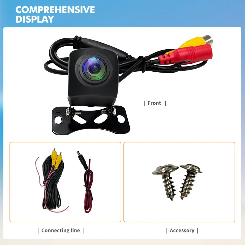 Wireless WiFi Rear View 720P Waterproof HD Reversing Camera 170° Wide Angle View Parking N