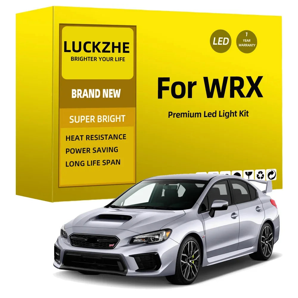 LED Interior Light Kit for Subaru WRX STI 2000-2010 - Canbus Dome Map Door Trunk Bulbs | AUTOKITSHOP
