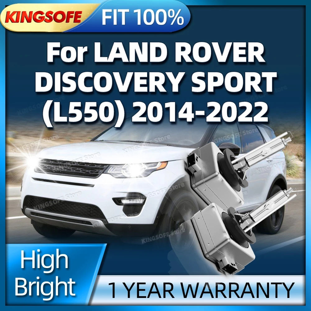 D3S Xenon Light Bulbs 6000K HID Car Headlight For LAND ROVER DISCOVERY SPORT L550 2014-202