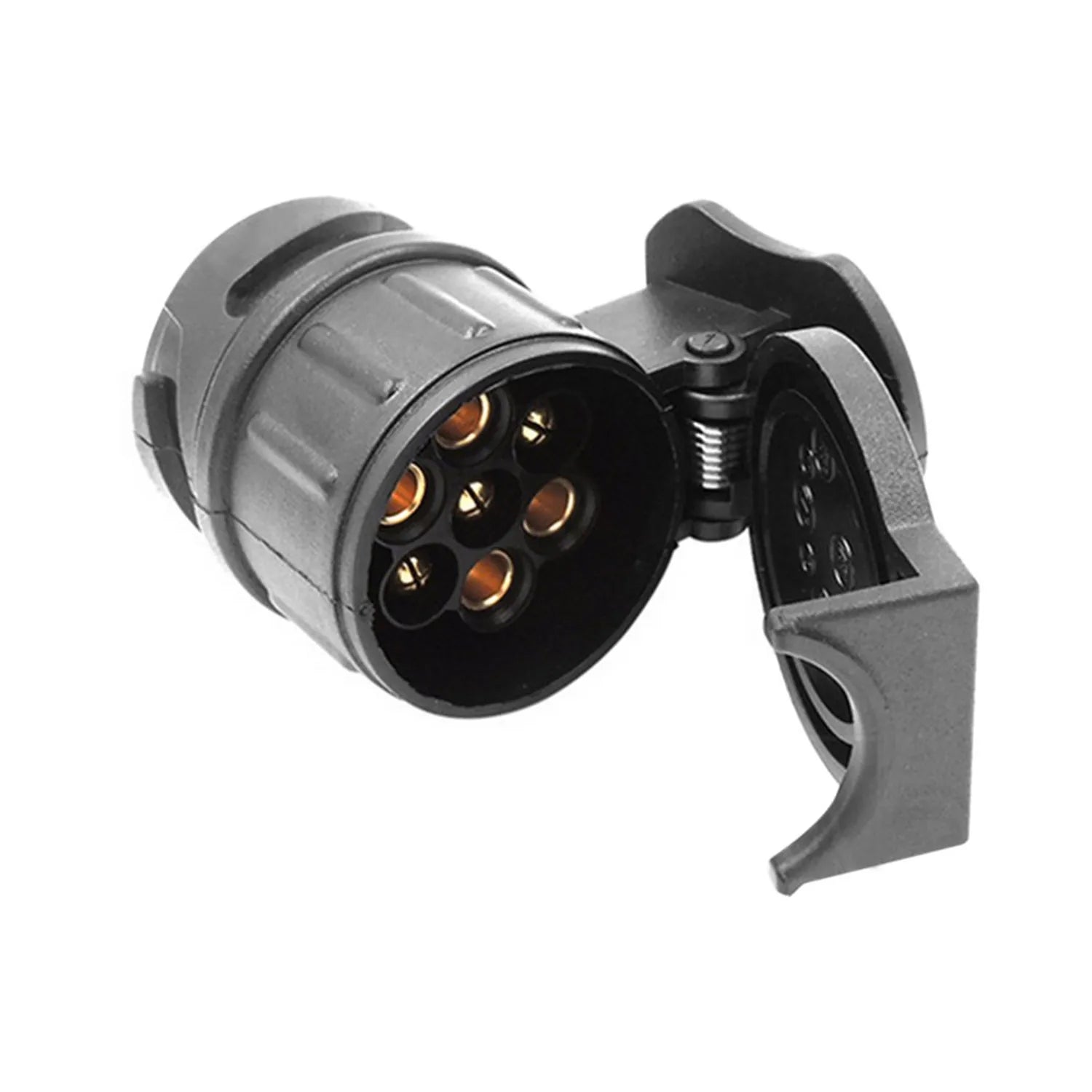 SINOCMP 1pcs 13 Pin To 7 Pin Plug Adapter Car Trailer Truck Caravan Towbar Socket Converte