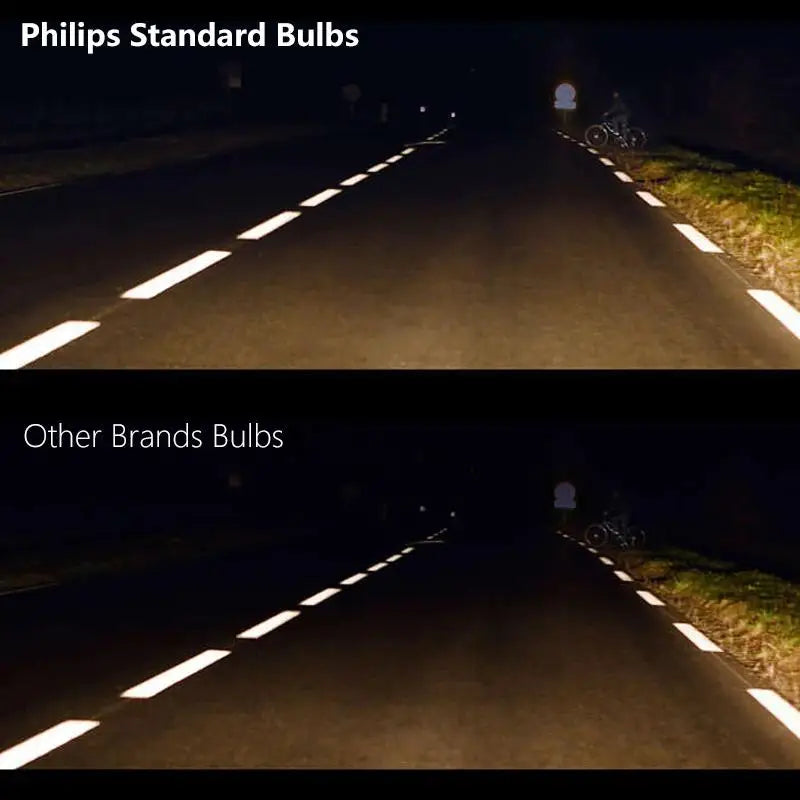 Philips Vision H4 12V 60/55W P43t Original Car Halogen Head Lamps 3200K Standard Replace G