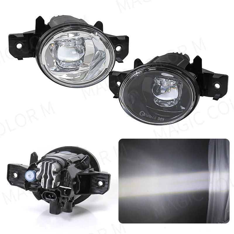 Car Fog Lamps Front Bumper Daytime Running Lights DRL For Nissan X-Trail Altima Sylphy Alm | AUTOKITSHOP