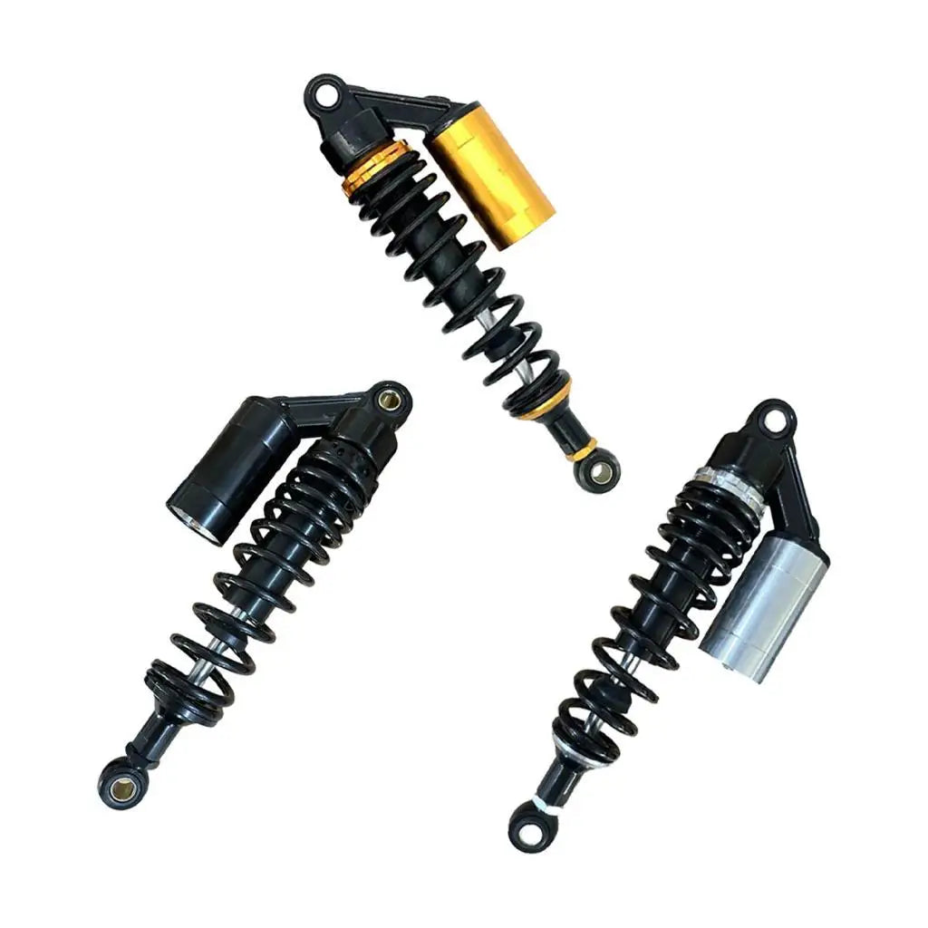 Professional Motorcycle Shock Absorber 345mm Aluminum Spring Suspension Damper Compatible Access - Automotive LED Light