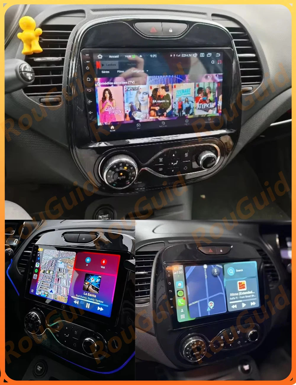 Android 16 Carplay Car Radio For Renault Kaptur Captur Clio Samsung QM3 2013 2014 2015 201 | AUTOKITSHOP