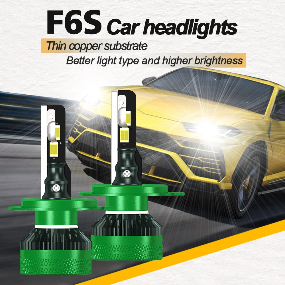 Car Headlight H4 30000LM High Bright Light H7 LED H11 9005 HB3 9006 HB4 H1 H8 H9 Auto Bulb