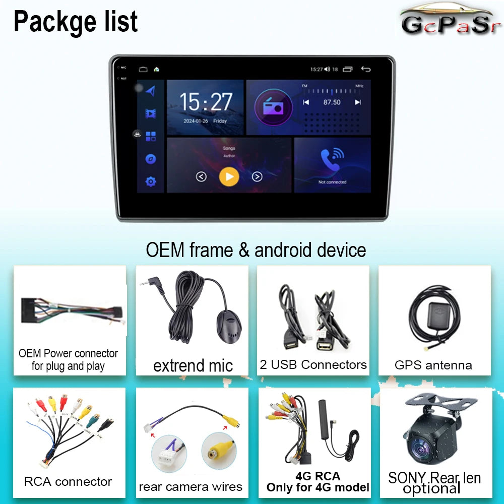 Car Android Radio For Toyota Sai K10 2013 - 2017 Auto Smart Multimedia Player GPS Navigati