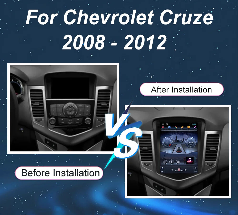 Android 15 Car DVD For Chevrolet Cruze 2008 -2012 Auto Radio Stereo Multimedia Video Playe