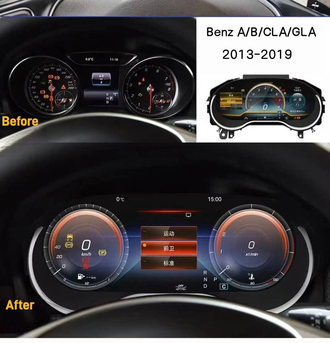 LED Interior Light Kit for Mercedes W205 GLA GLC 2013-2019 - Canbus Error-Free Interior Bulbs