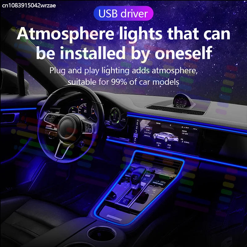 RGB - LED Strip - Car Interior Lighting | AUTOKITSHOP