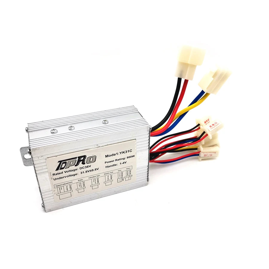 36V/800W Electric Bicycle Brush Motor Speed Controller Box For ATV Go Kart Quad