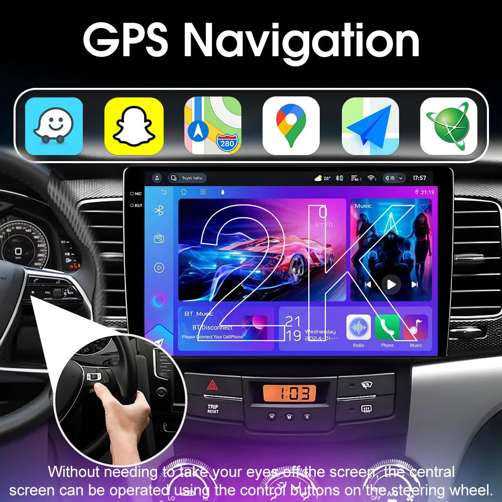 Stereo Head Unit For SsangYong Korando 3 Actyon 2 2010 2011 2012- 2013 Android 16 Multimed | AUTOKITSHOP