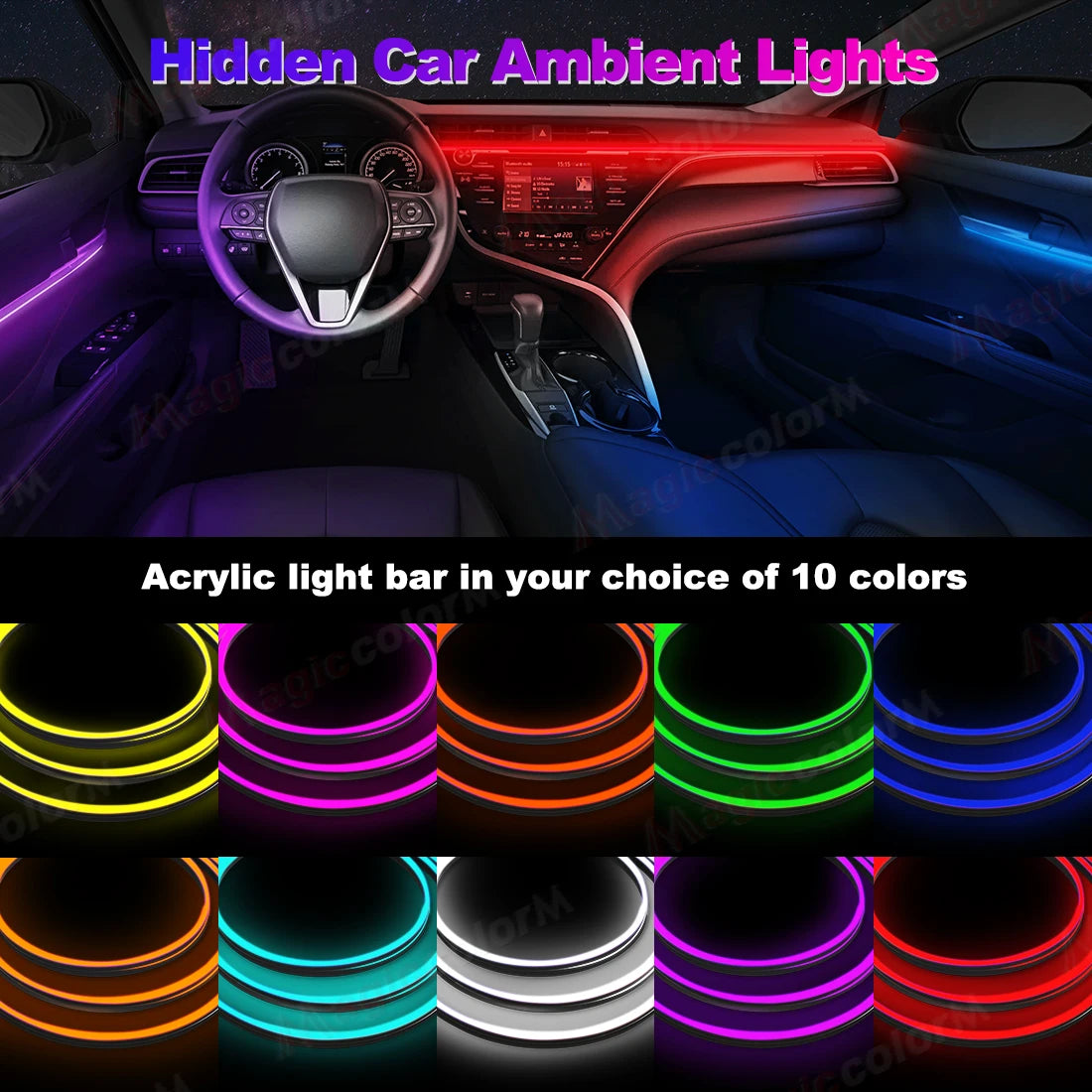RGB - Ambient Light - Car Interior Lighting | AUTOKITSHOP