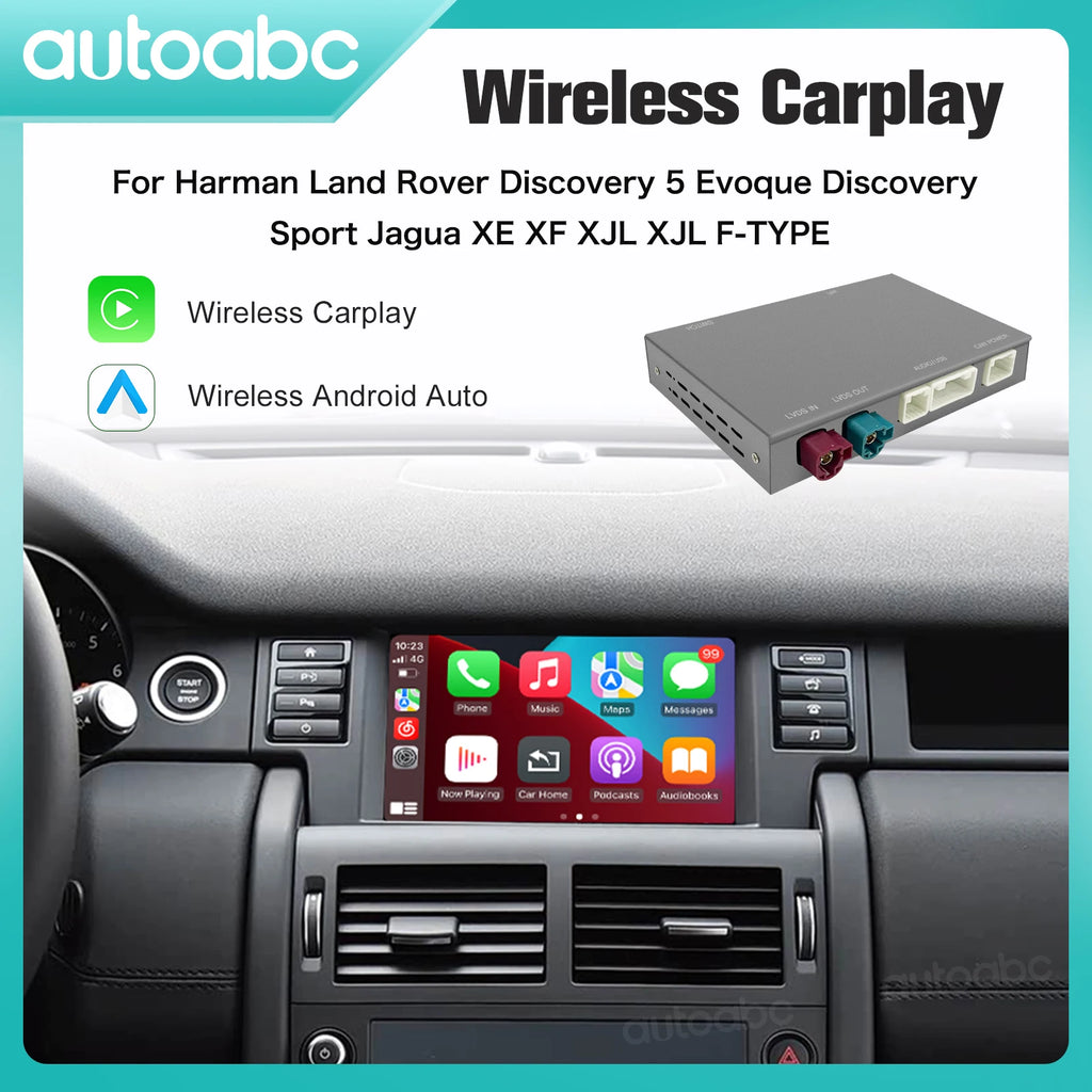 Wireless CarPlay Android Auto For Bosch Harma Host Rover Discovery 5 Evoque Discovery Spor | AUTOKITSHOP