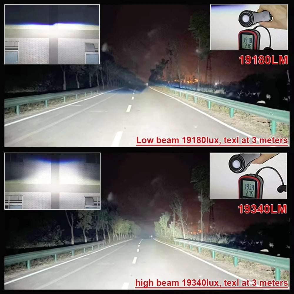 Bi Led Projector Lens 2.5 Inch H4 H7 9005 9006 Car Headlight With Shrouds 3R G5 Angel Eyes