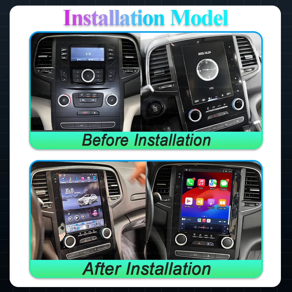 9.7 Inch Android 16 For Renault Koleos Megane 4 Samsung Sm6 Talisman 2017-2019 Car Radio M | AUTOKITSHOP