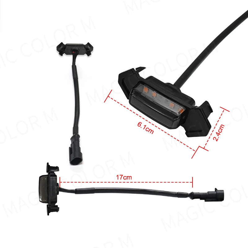 For Toyota Tacoma 2016 2017 2018 2019 2020 Car LED Grille Strobe Light Warning Daytime Run | AUTOKITSHOP