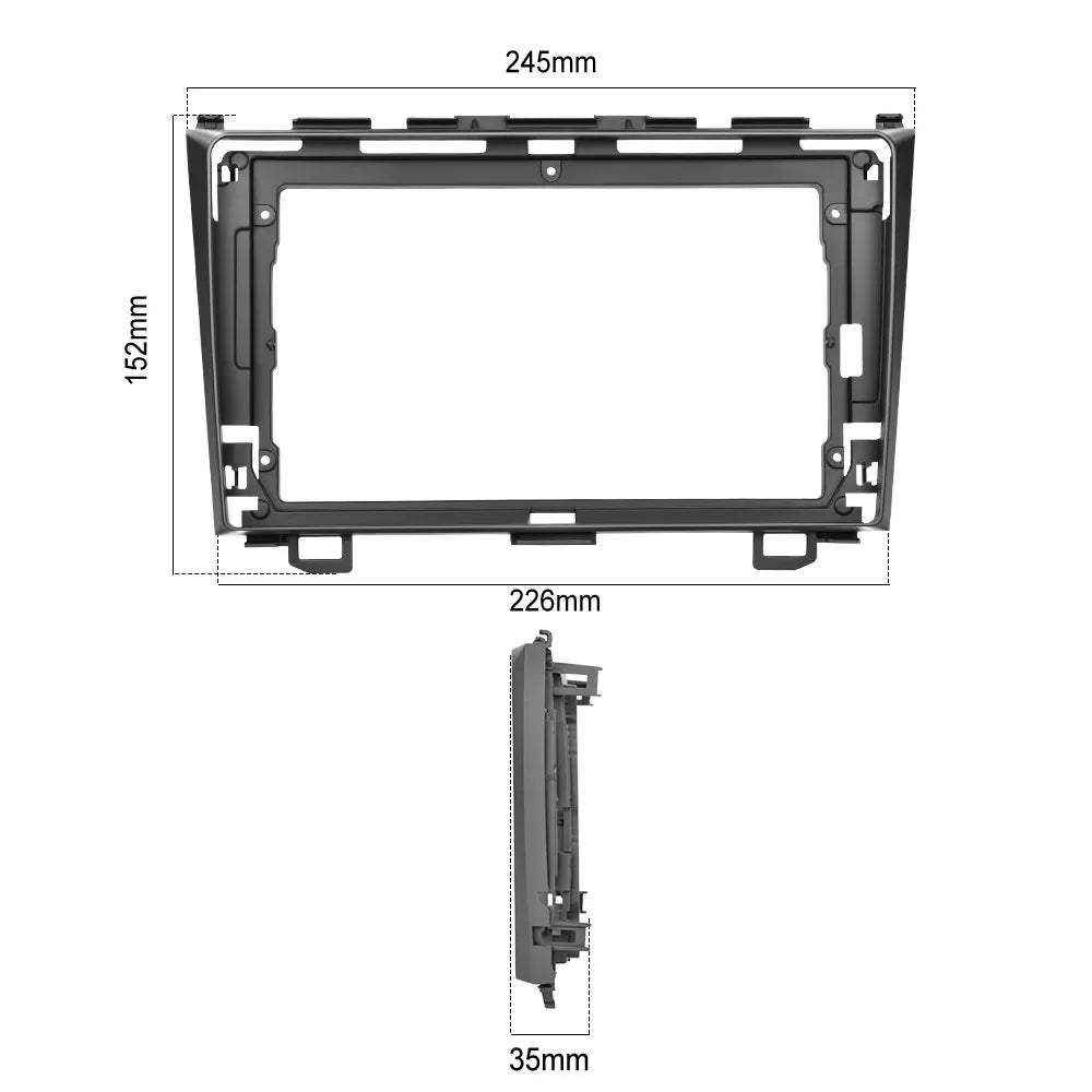 For Honda CRV CR-V 3 2007-2011 Android 14 Car Radio Multimedia Center 4G GPS Navigation Wi