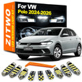 ZITWO 10Pcs For New VW Volkswagen Polo 2024 2025 2026 LED Interior Light Dome Map Trunk Lamp Kit - Canbus LED Car Light