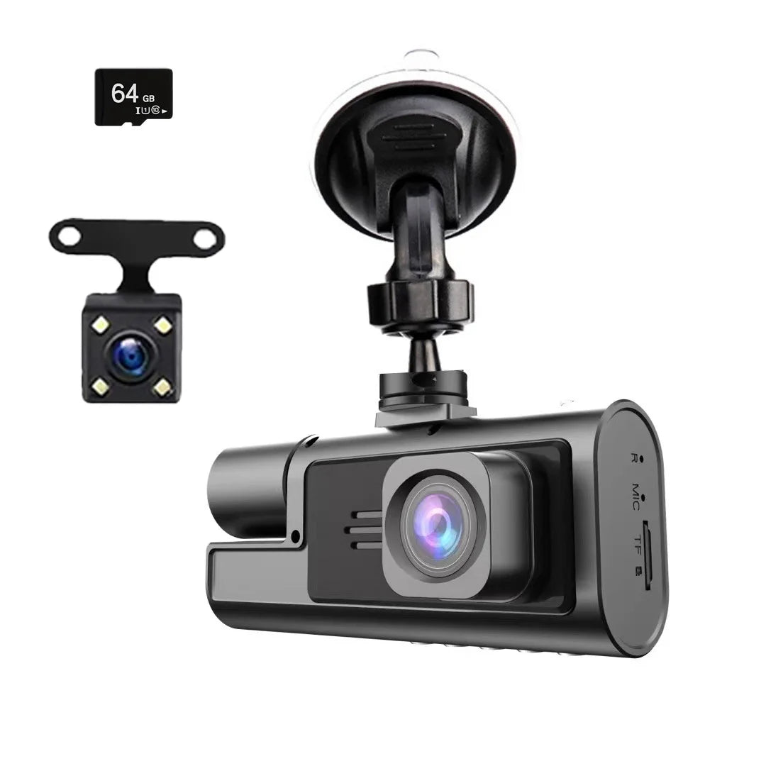 1080P Dual camera Dash Cam for cars,Front And Inside,car camera with IR Night Vision,Loop Recording,wide angle Car DVR Came