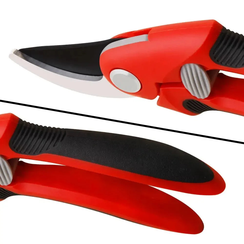 Garden Pruning Shears Gardening Fruit Tree Pruning Shears Multifunctional Stainless Steel Branch - Automotive LED Light