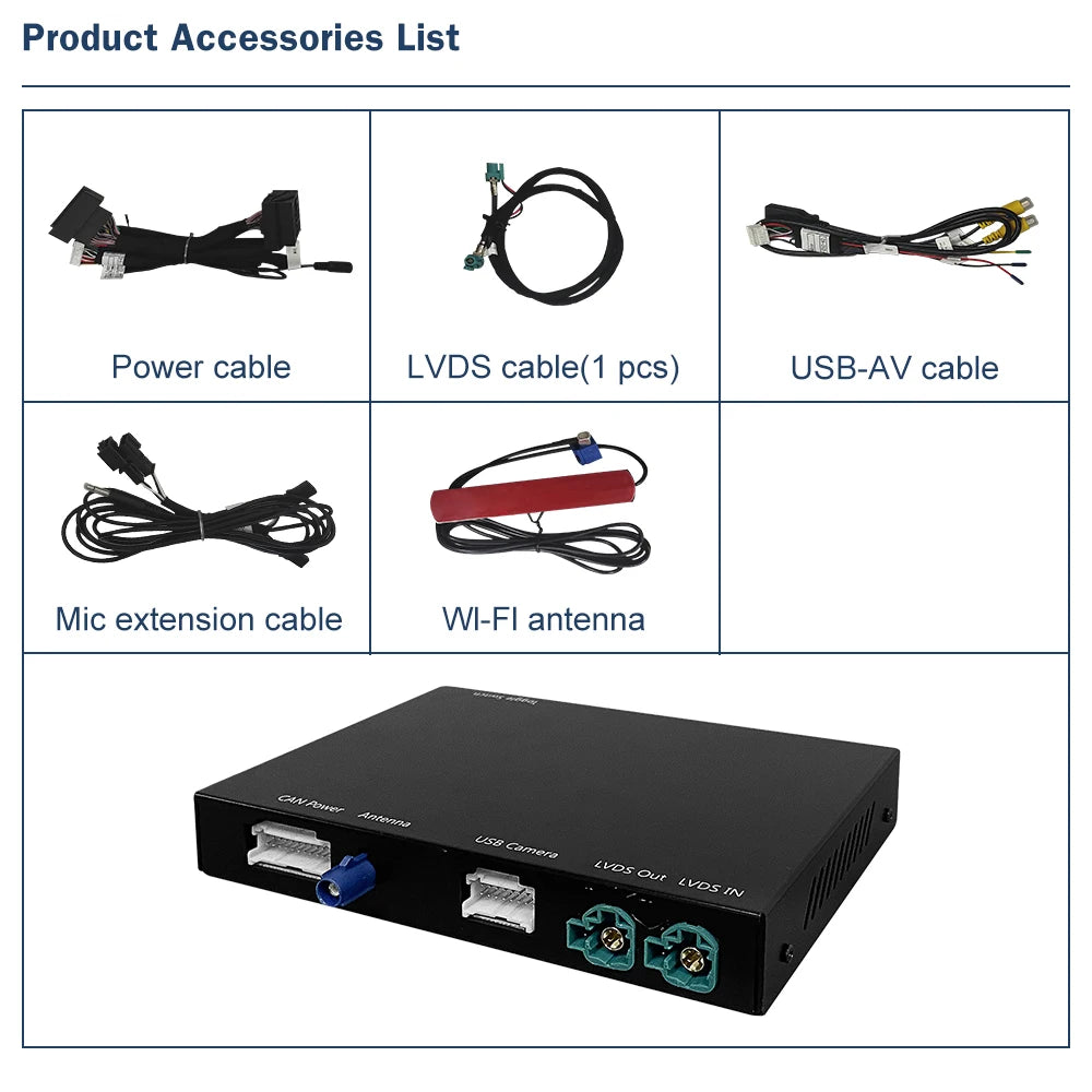 Road Top Wireless Android Auto CarPlay for Mini R55 R56 R57 R58 R59 R60 R61 F54 F55 F56 F5 | AUTOKITSHOP