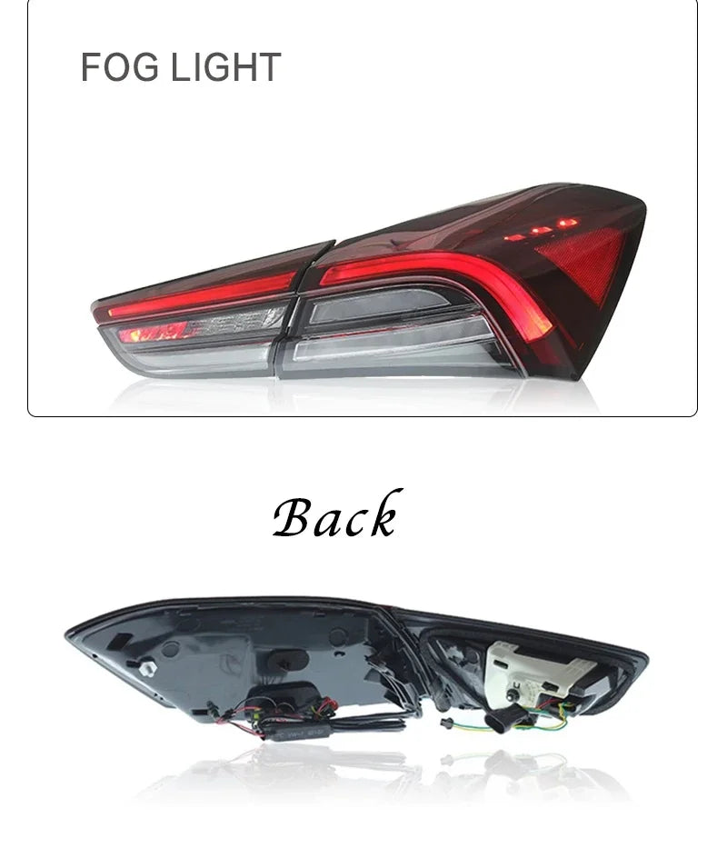 Car Styling For Maserati Ghibli Taillight 2014-2022 Upgrade Rear Tail Lights Assembly DRL