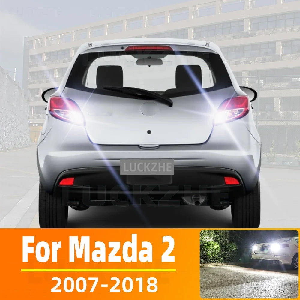 2-Piece LED Interior Light Kit for Mazda 2 For Demio De DW DY 2007-2018 - Canbus Dome Map Door Trunk Bulbs | AUTOKITSHOP