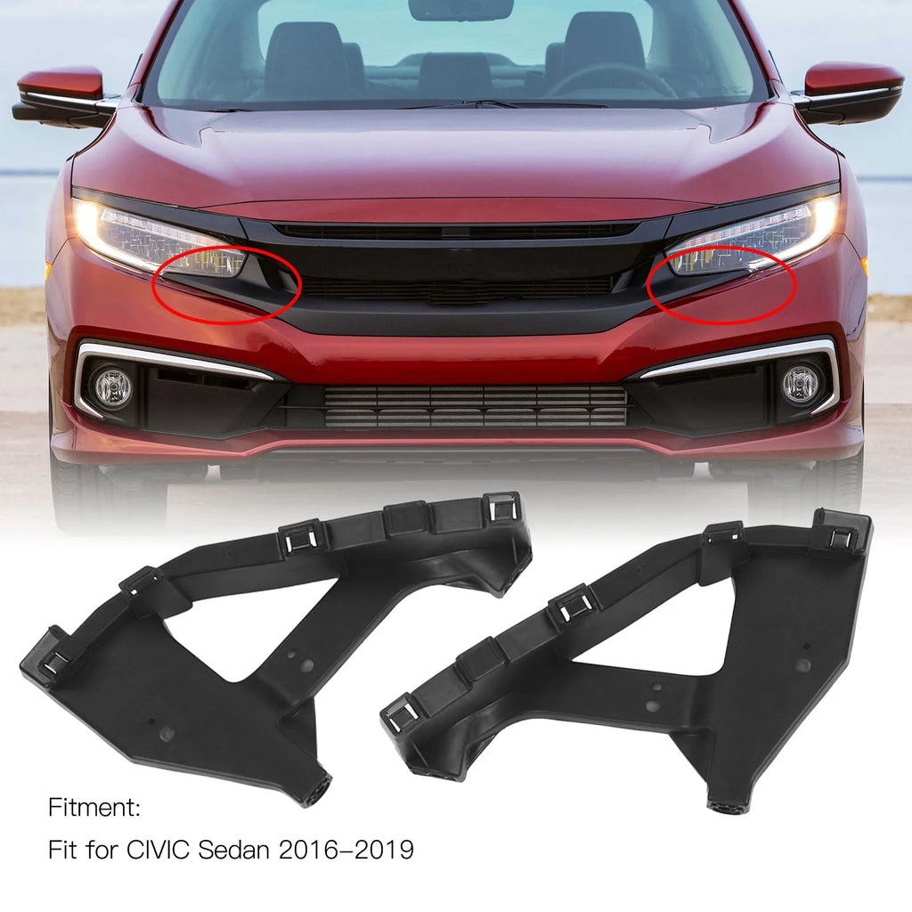 2025 New 2Pcs Car Front Headlight Bracket 71190 TBA A00 Left Right Headlight Mou for CIVIC A00 - Automotive LED Light