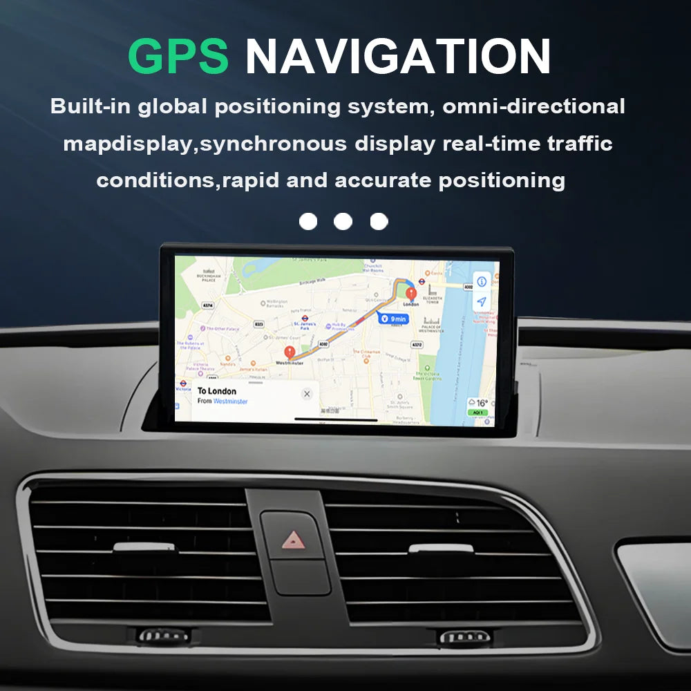 8 inch HD Touch Screen for Audi Q3 2011 - 2018 Android 14 Car Radio Video Multimedia Playe