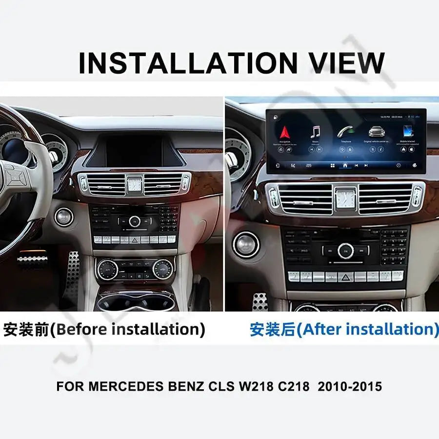 Multimedia Player For Mercedes Benz CLS W218 C218 2010-2015 15.8inch Android15 Car Radio C | AUTOKITSHOP