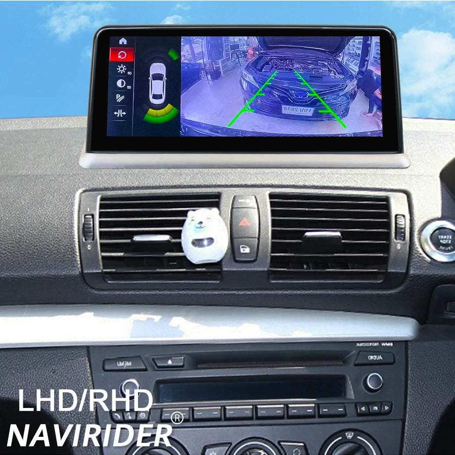 LHD RHD Android 14 Navi 10.25'' Car Multimedia Video Player For BMW 1 Series E81 E82 E87 E