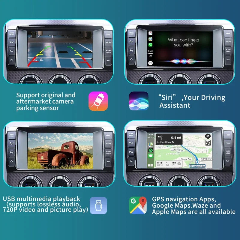 Wireless CarPlay For Land Rover Range Rover Evoque LRX L538 2012-2018 with Android Auto Mi