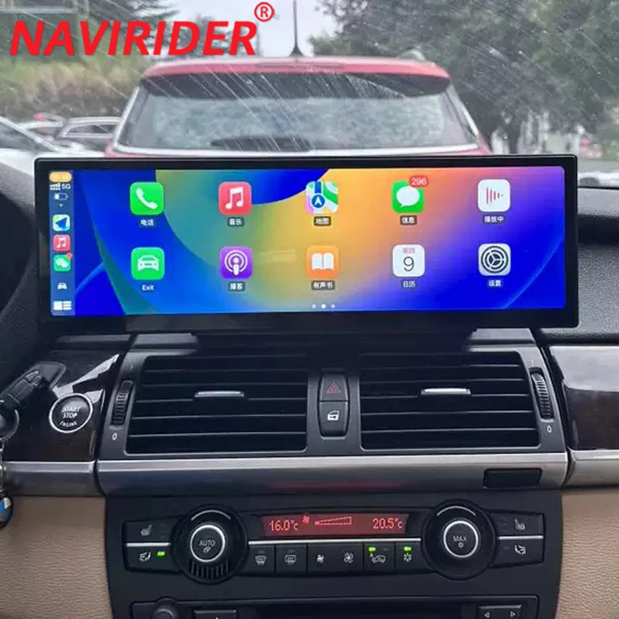 14.9inch Android Multimedia Player For BMW X5 X6 E70 E71 CCC CIC 2007-2013 Stereo Car GPS